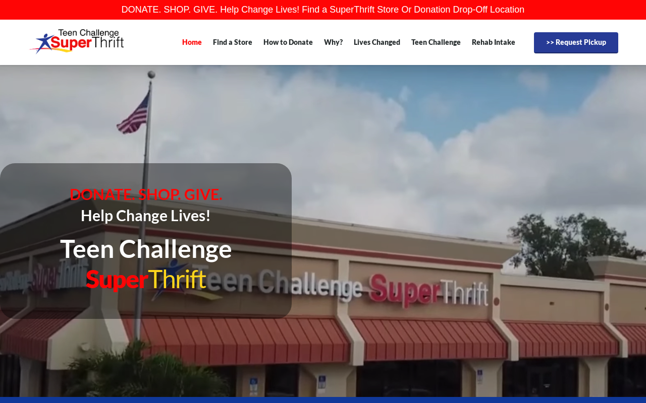 SuperThrift website preview