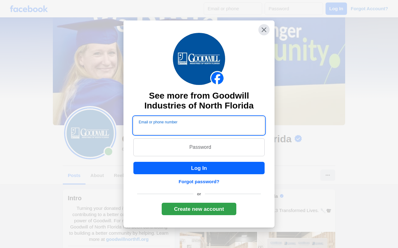 Goodwill Donation Center - Miramar/ San Marco website preview