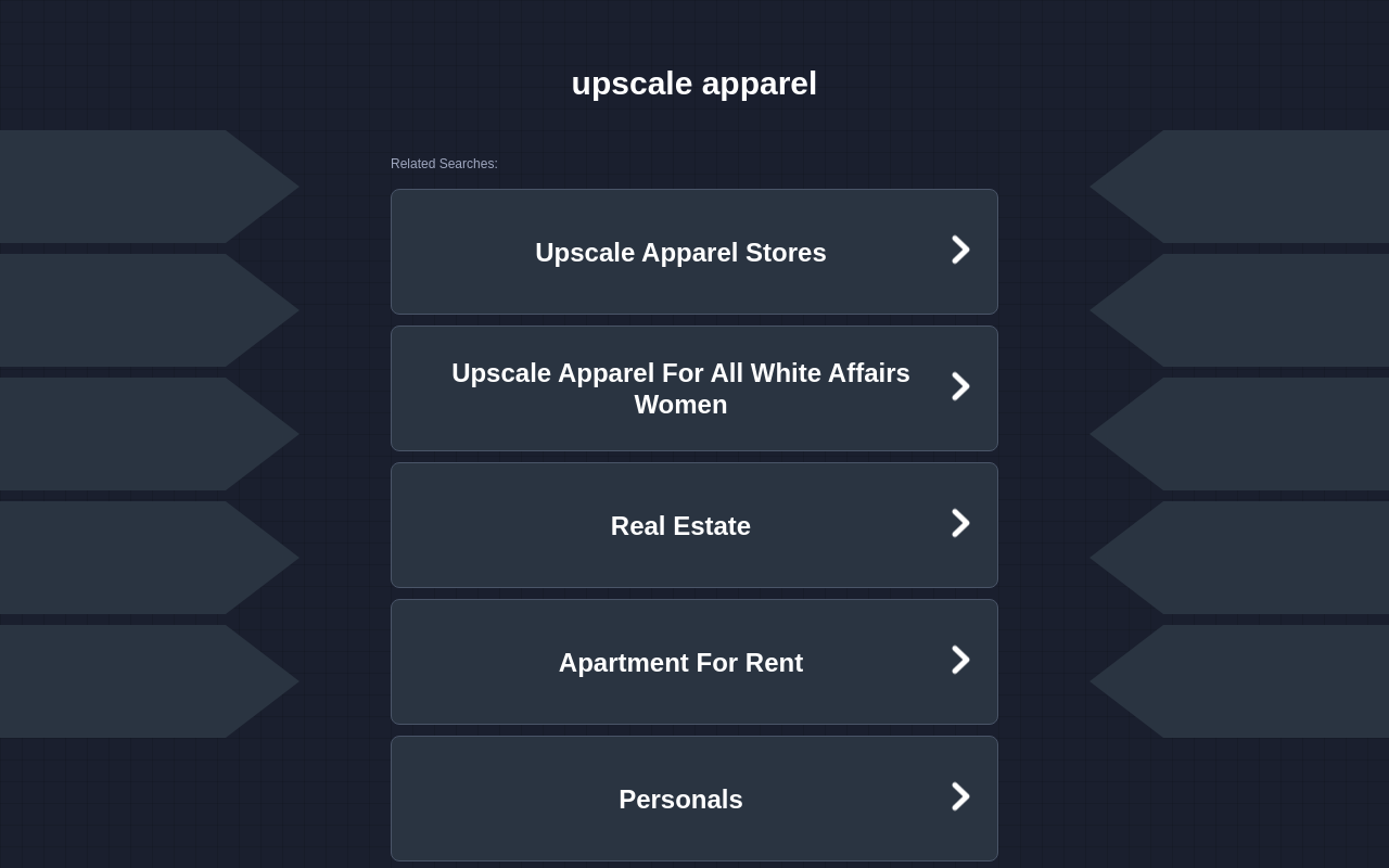 Upscale Thrift Store website preview