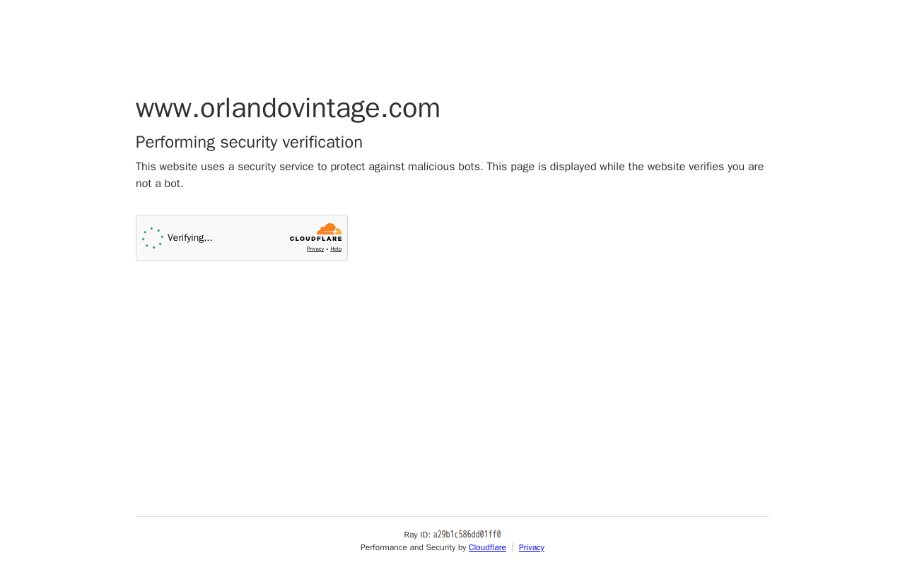 Orlando Vintage Clothing & Costume website preview