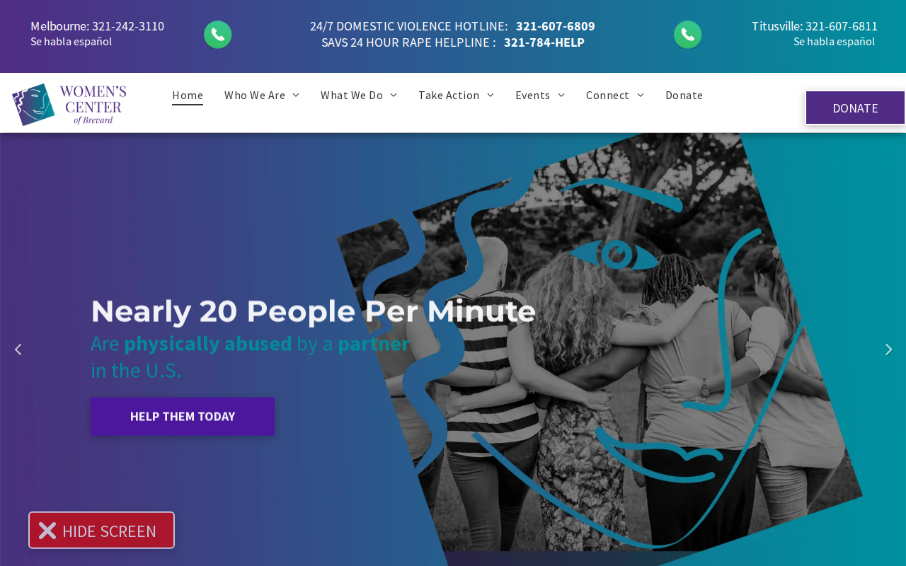 Women's Center Upscale Resale Store website preview