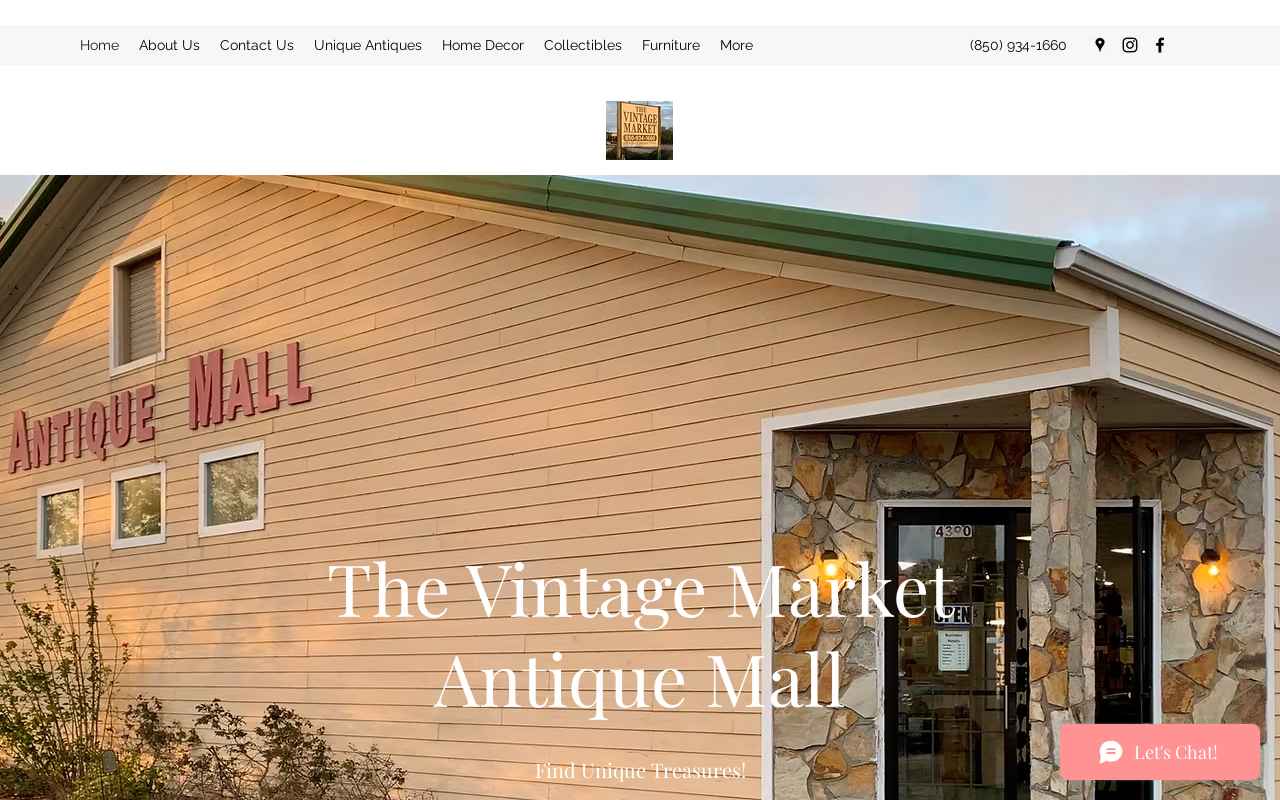 The Vintage Market website preview