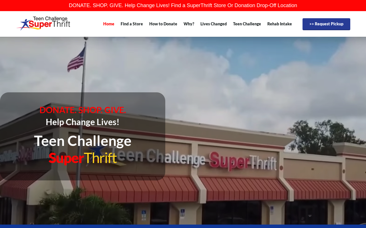 Pensacola Super Thrift website preview