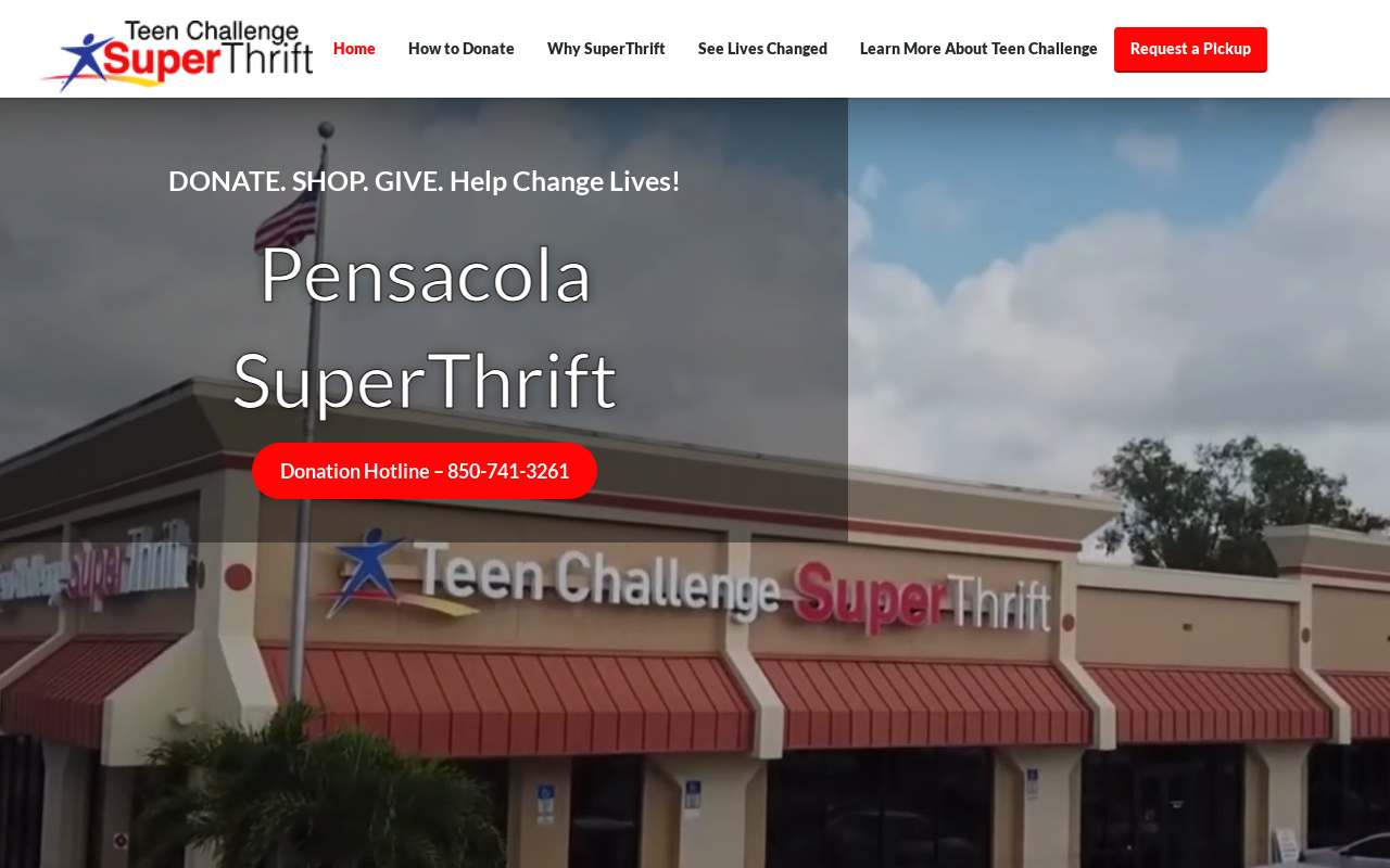 SuperThrift Pensacola- North 9th Avenue website preview