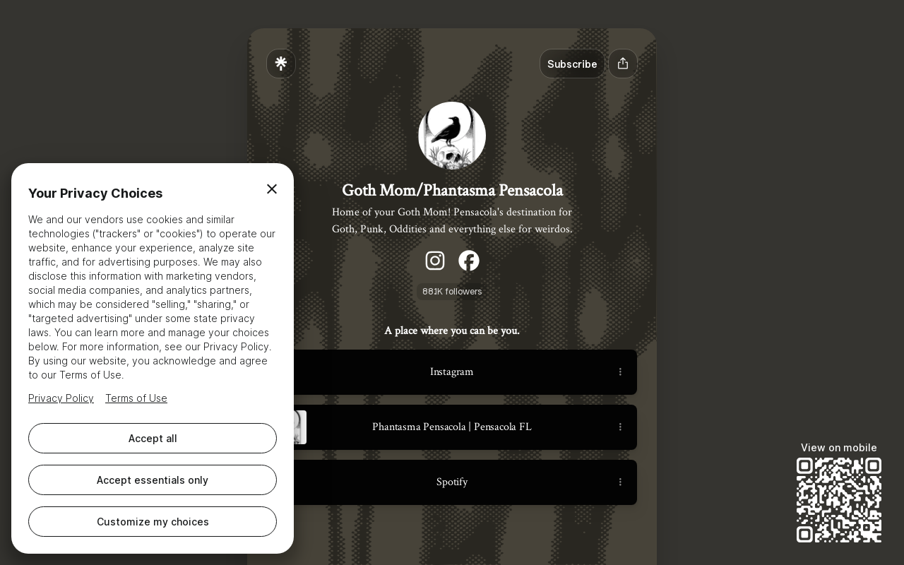 Phantasma Pensacola website preview