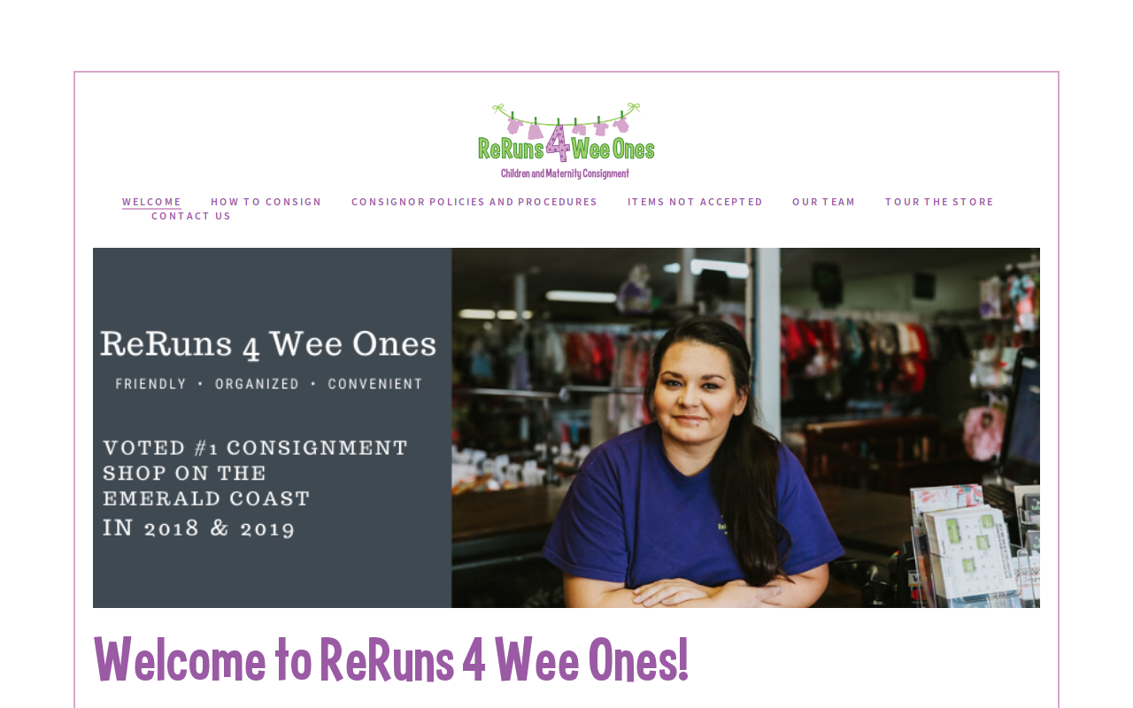 ReRuns 4 Wee Ones website preview