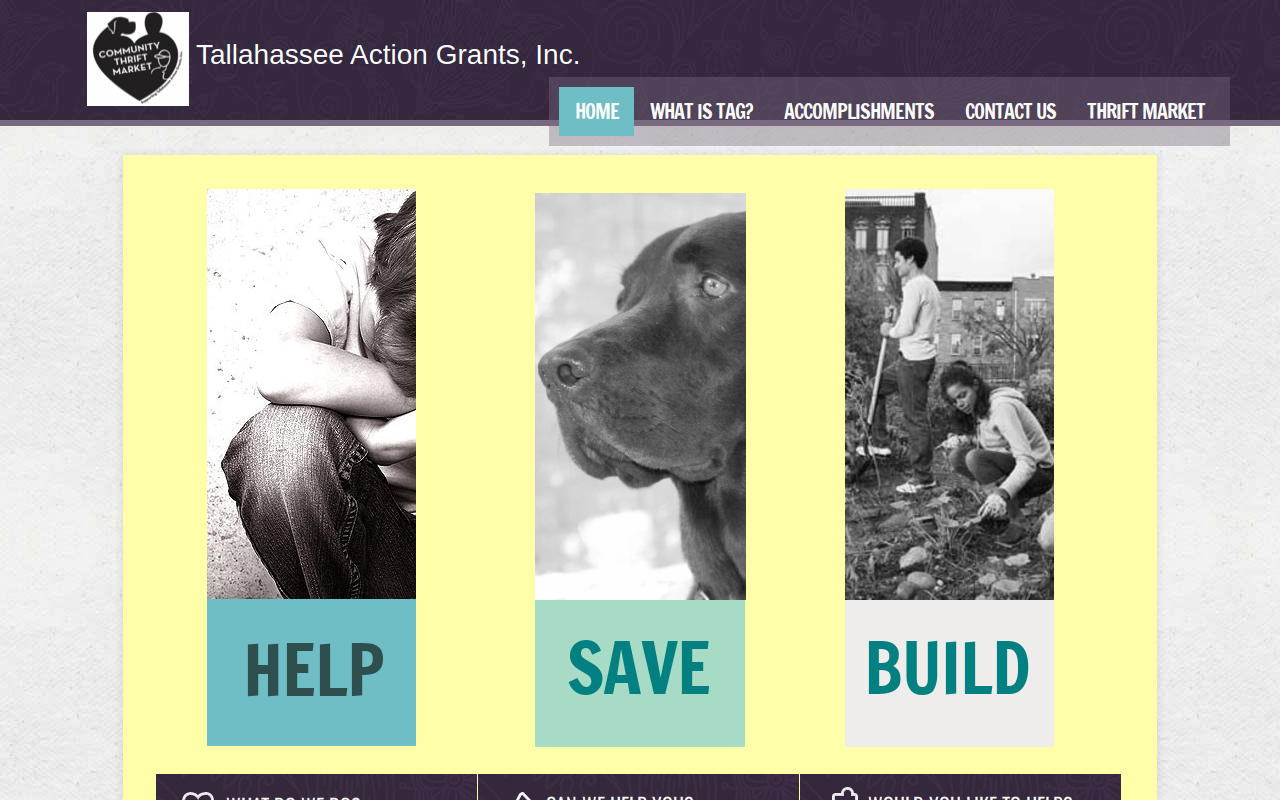 Community Thrift Market website preview