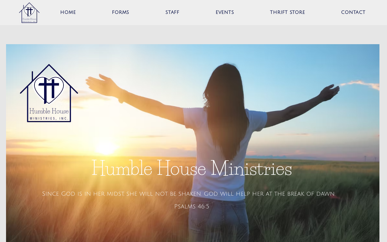 Humble House Tallahassee Thrift Store and More website preview