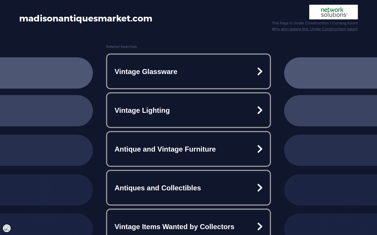 Marketplace of Madison website preview