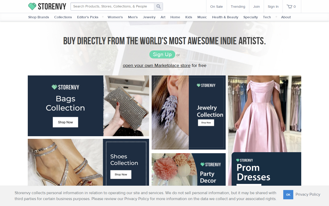 My Best Friend's Closet website preview