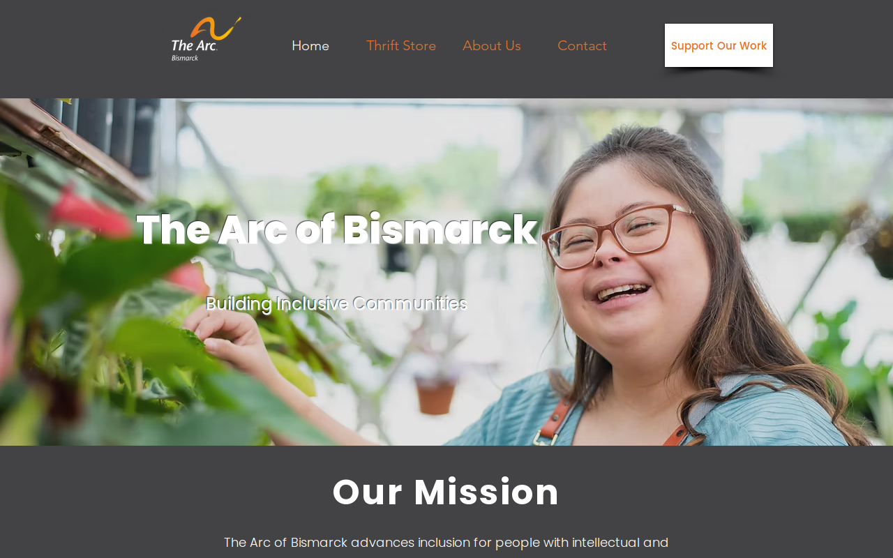 Arc Park Avenue Thrift Shop website preview