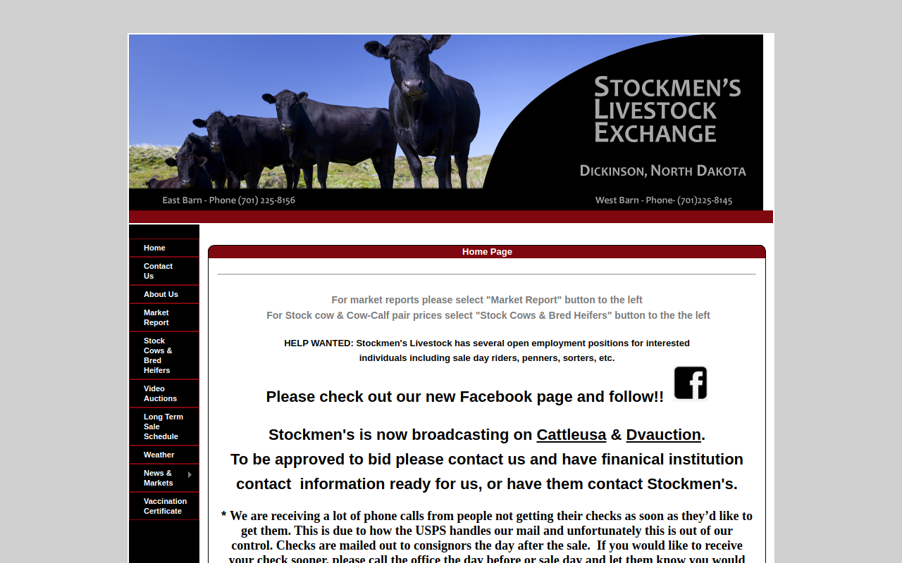 Stockmen's West website preview