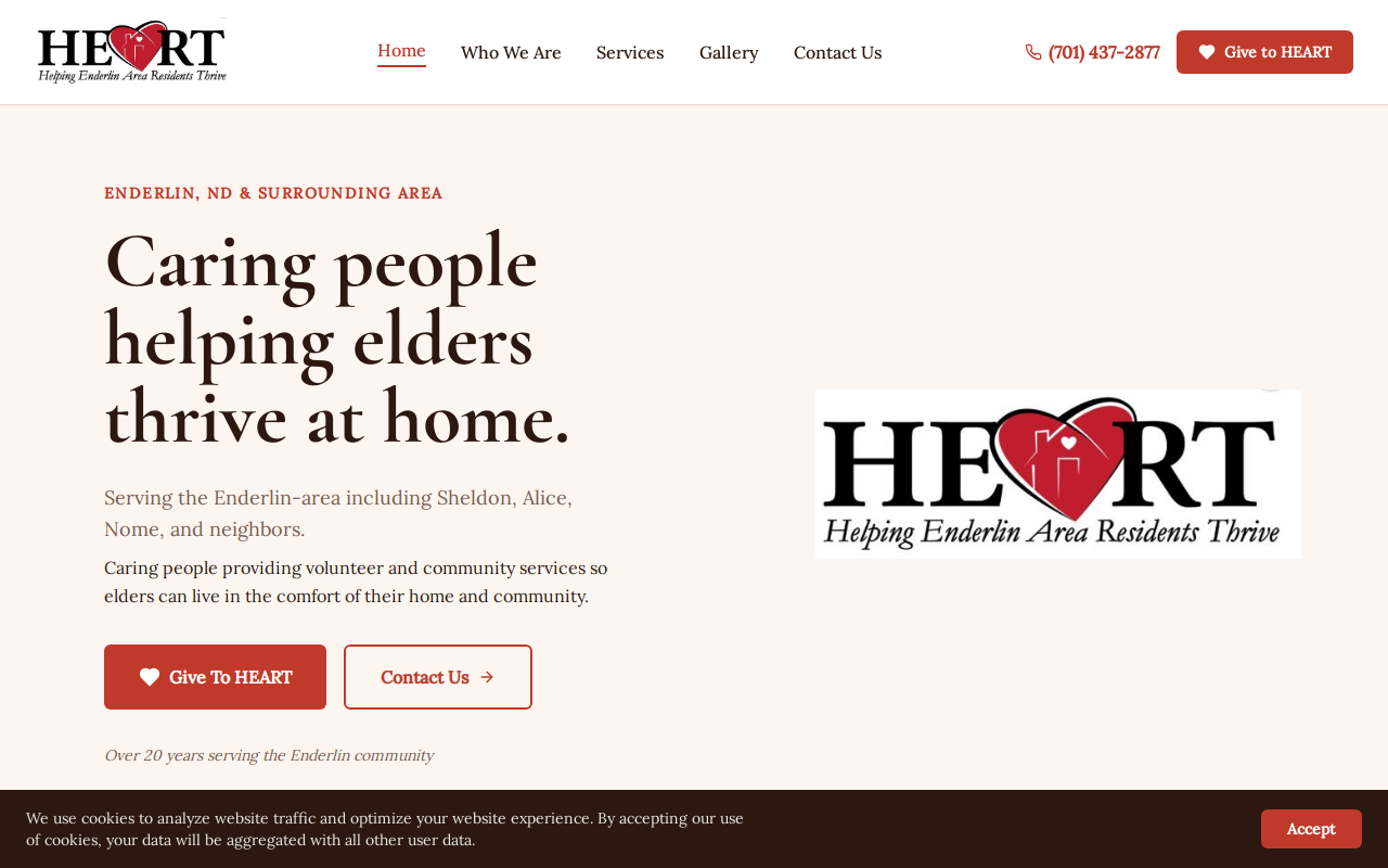 Encore Thrift Store website preview