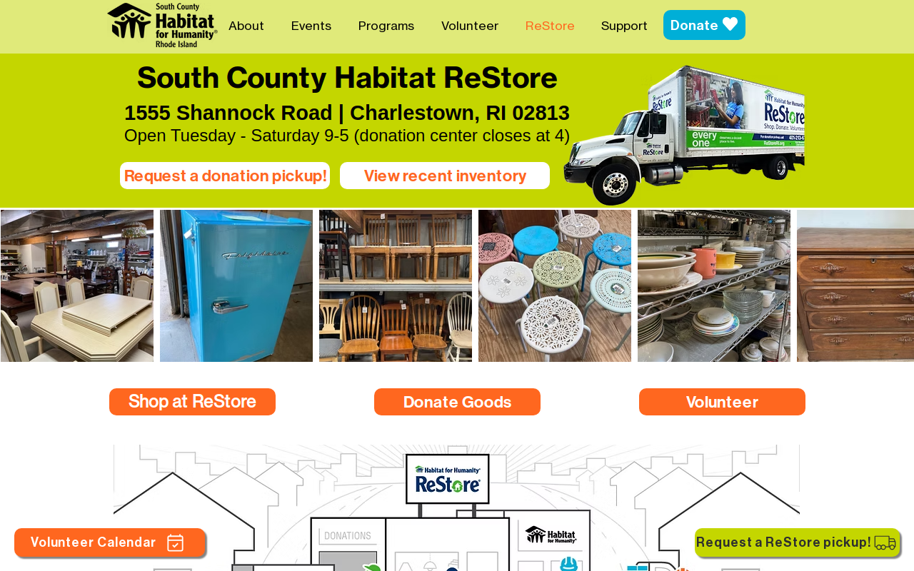 ReStore RI website preview