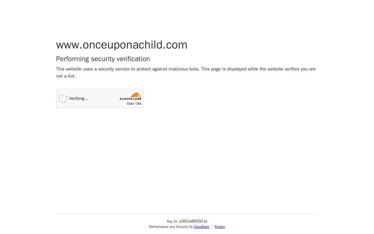 Once Upon A Child website preview