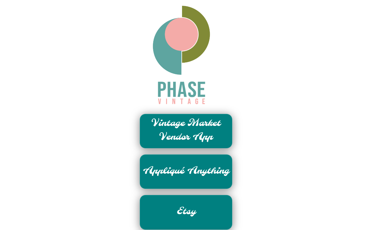 Phase Vintage website preview