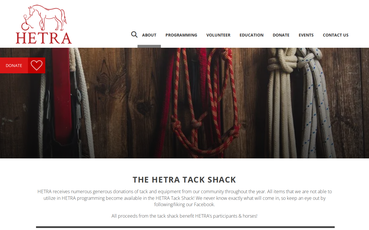 Tack Shack website preview