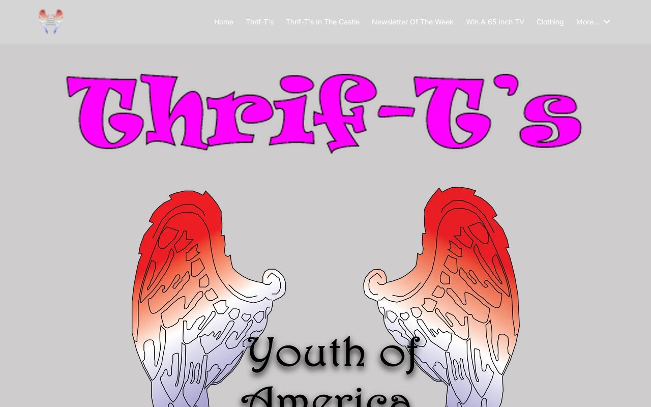 Thrif-T's website preview