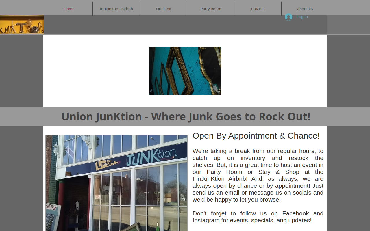 Union JunKtion website preview