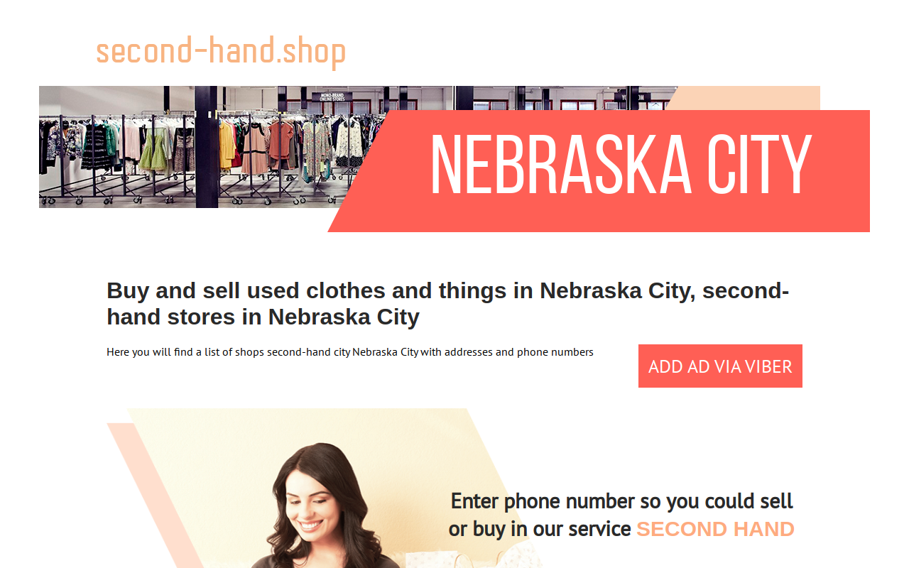 Friends of Faith Thrift Shop website preview