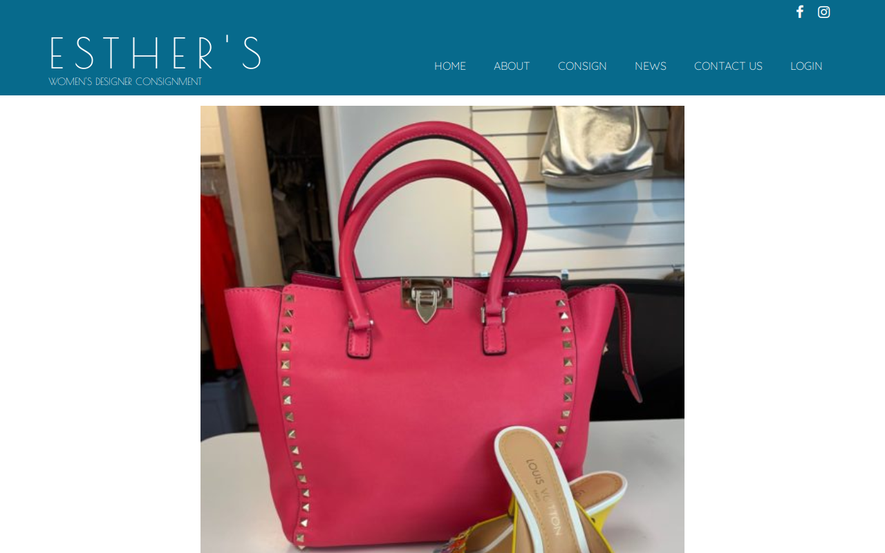 Esther's website preview