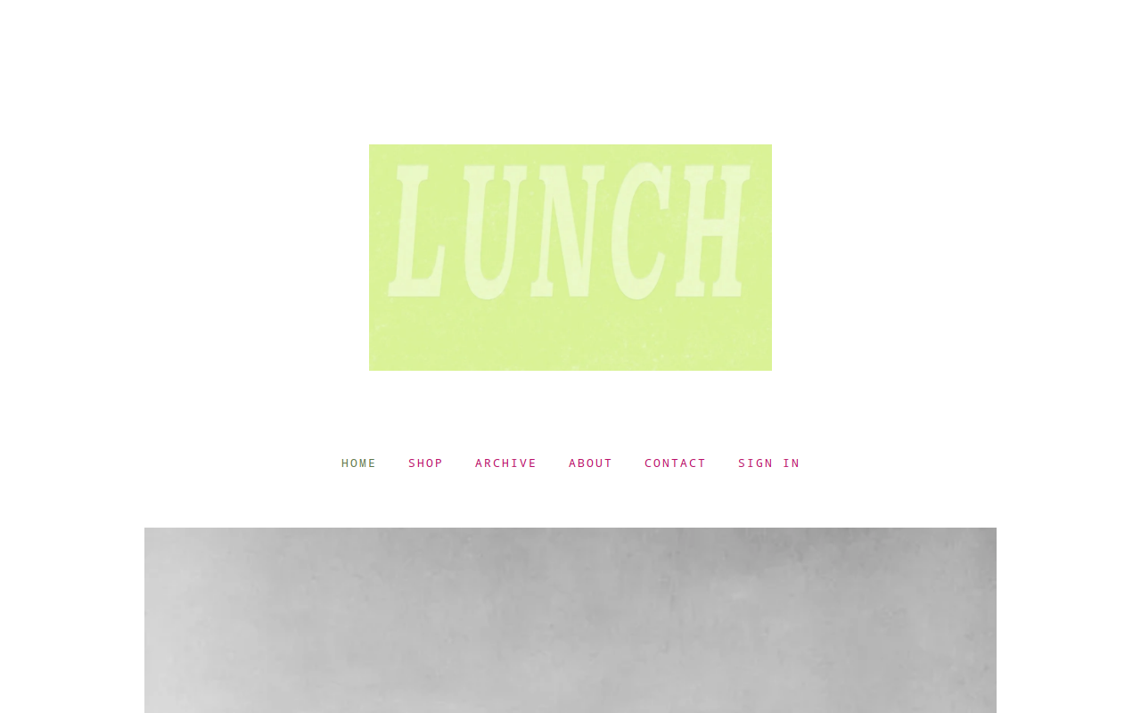 Lunch Vintage website preview