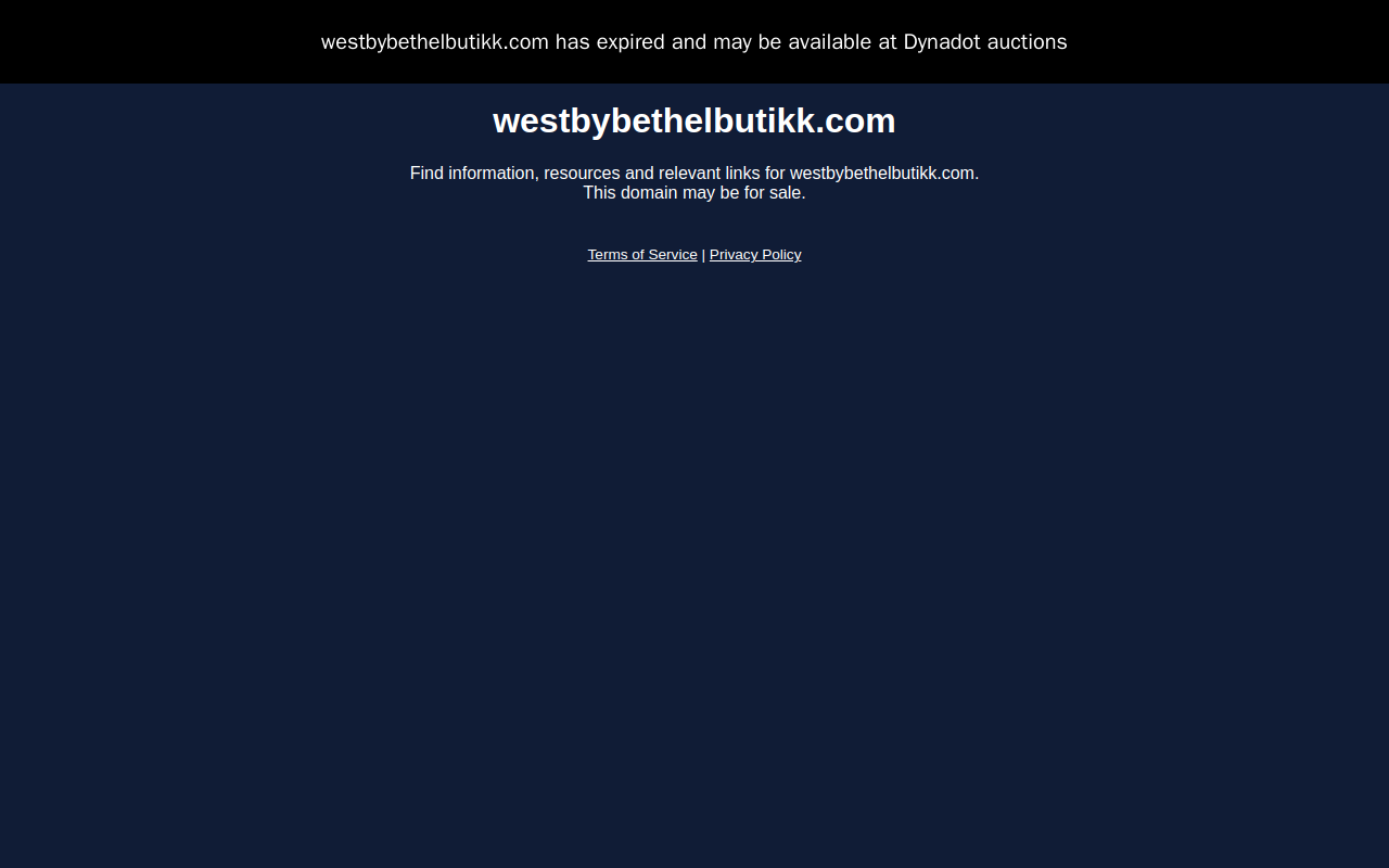 Bethel Butikk website preview