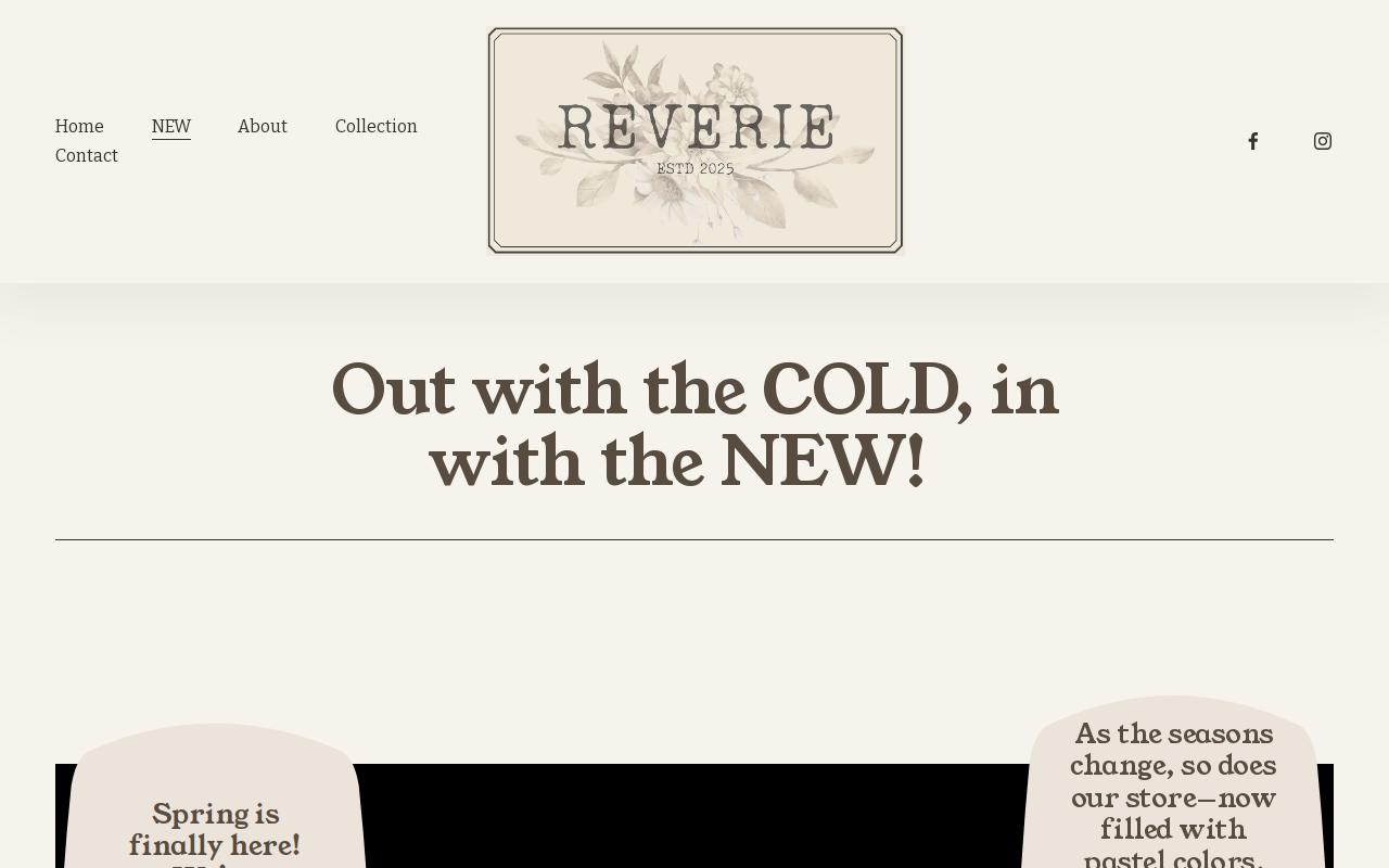 Reverie Dry Goods website preview
