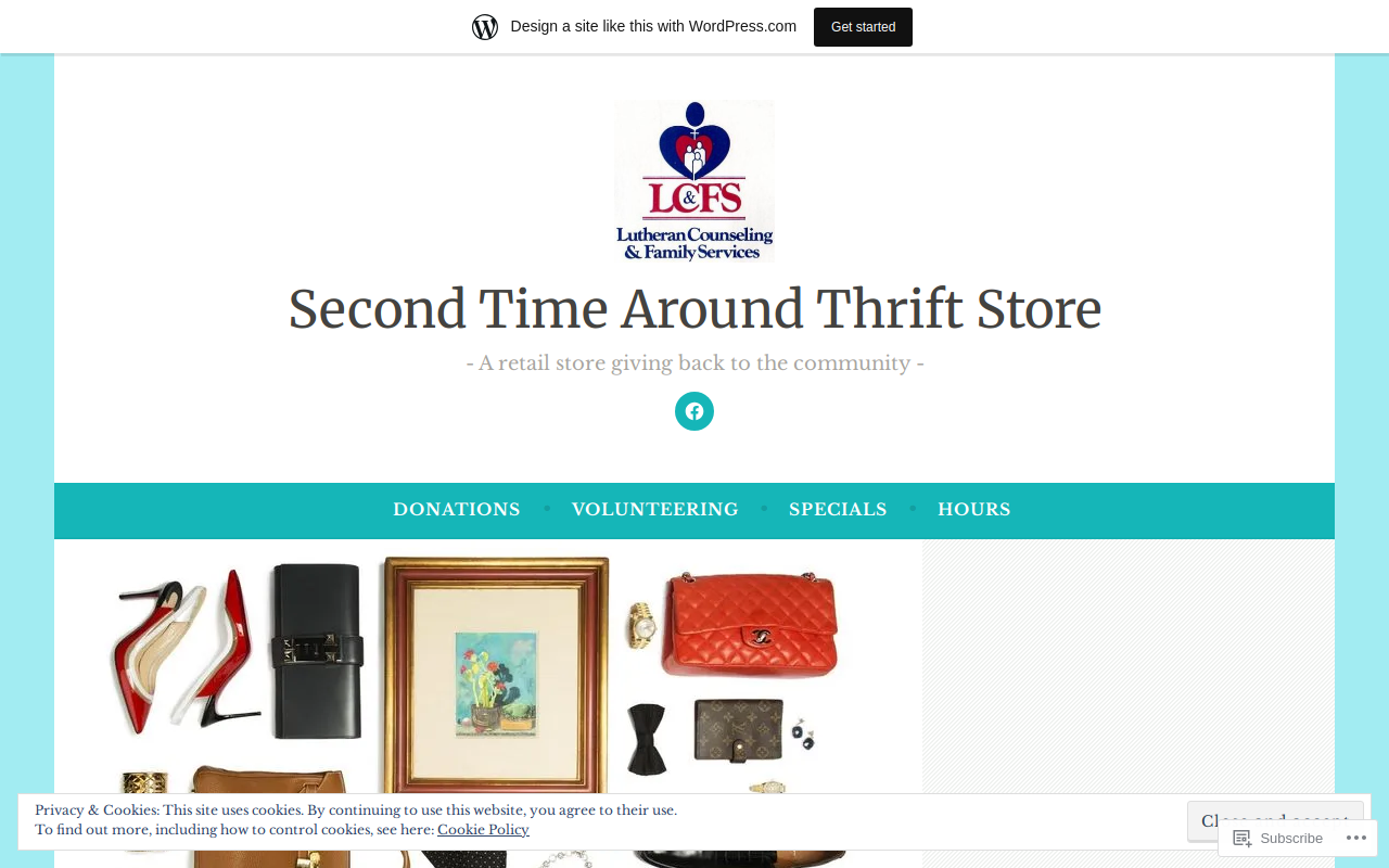 Second Time Around - Berlin Wi website preview
