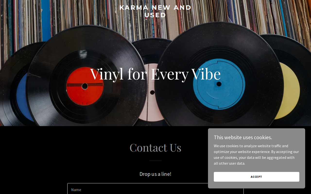 Karma New & Used website preview