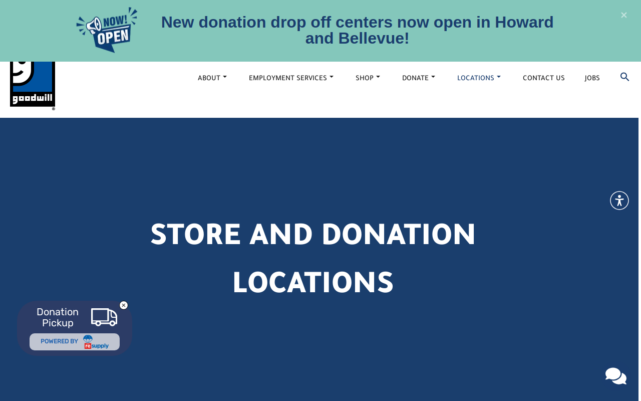 Goodwill NCW - Rib Mountain website preview