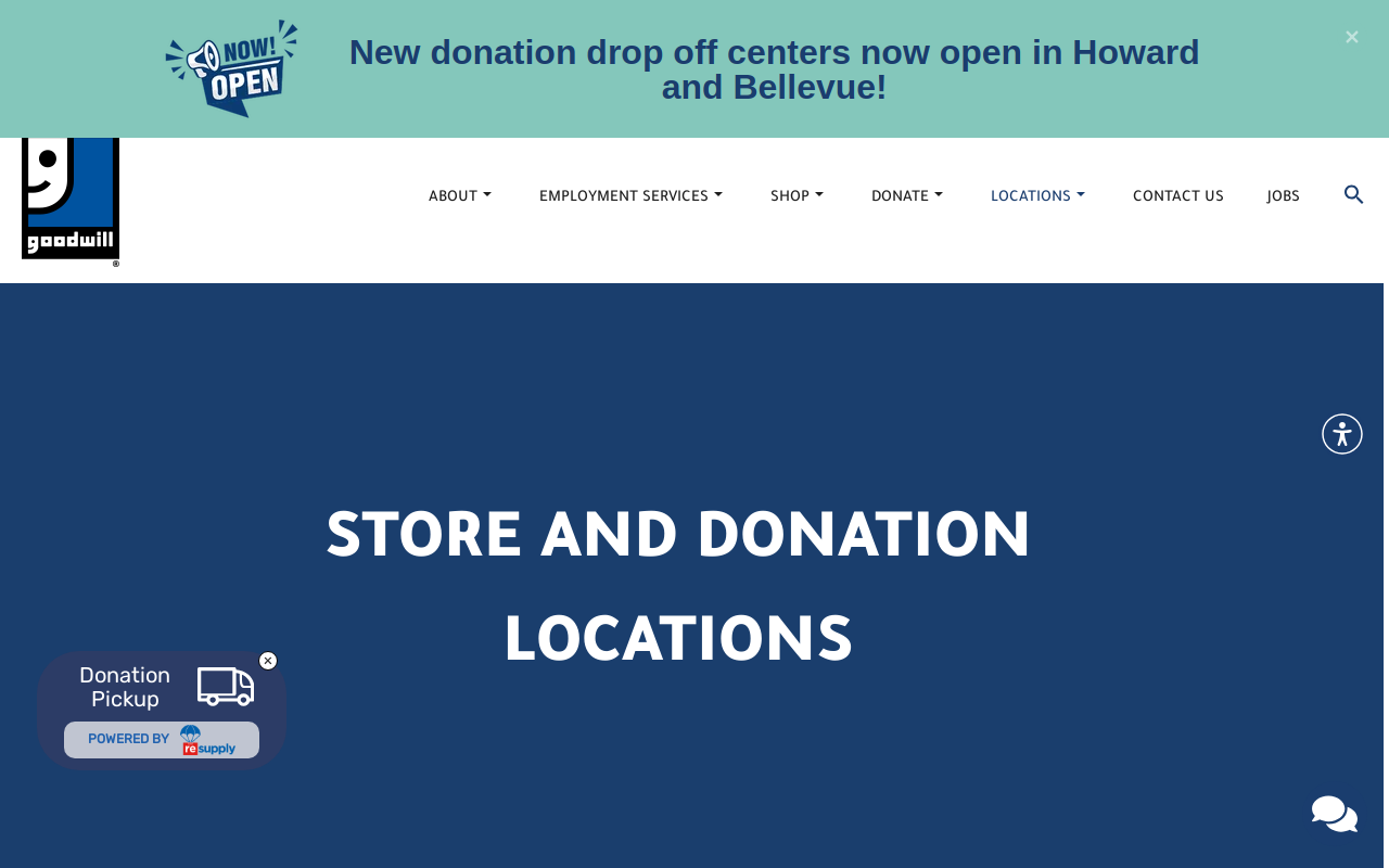 Rib Mountain Goodwill Retail Store and Training Center website preview