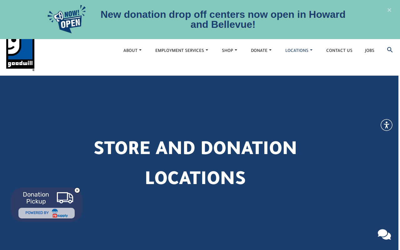 Rice Lake Goodwill Retail & Training Center website preview