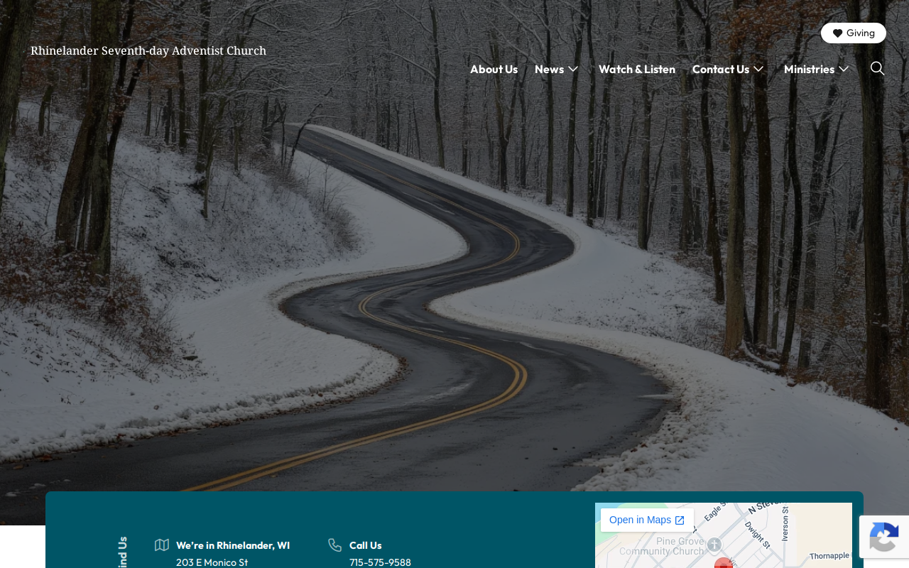 Seventh Day Adventists Community website preview