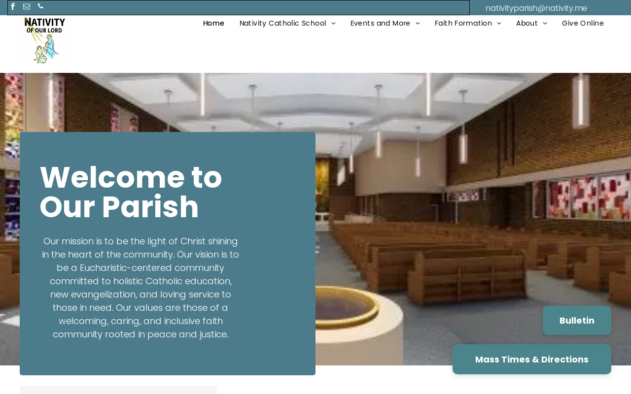 The Nativity Thrift store website preview