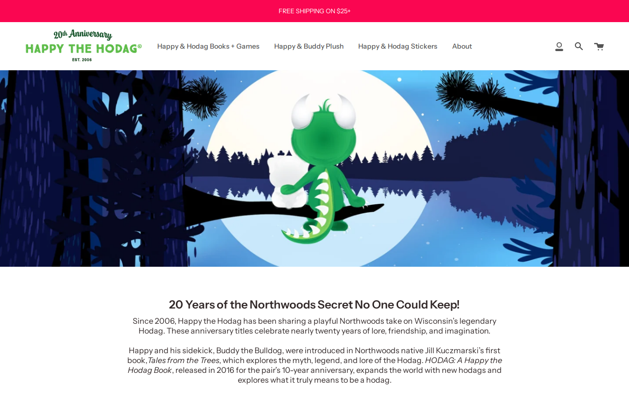 Happy the Hodag website preview