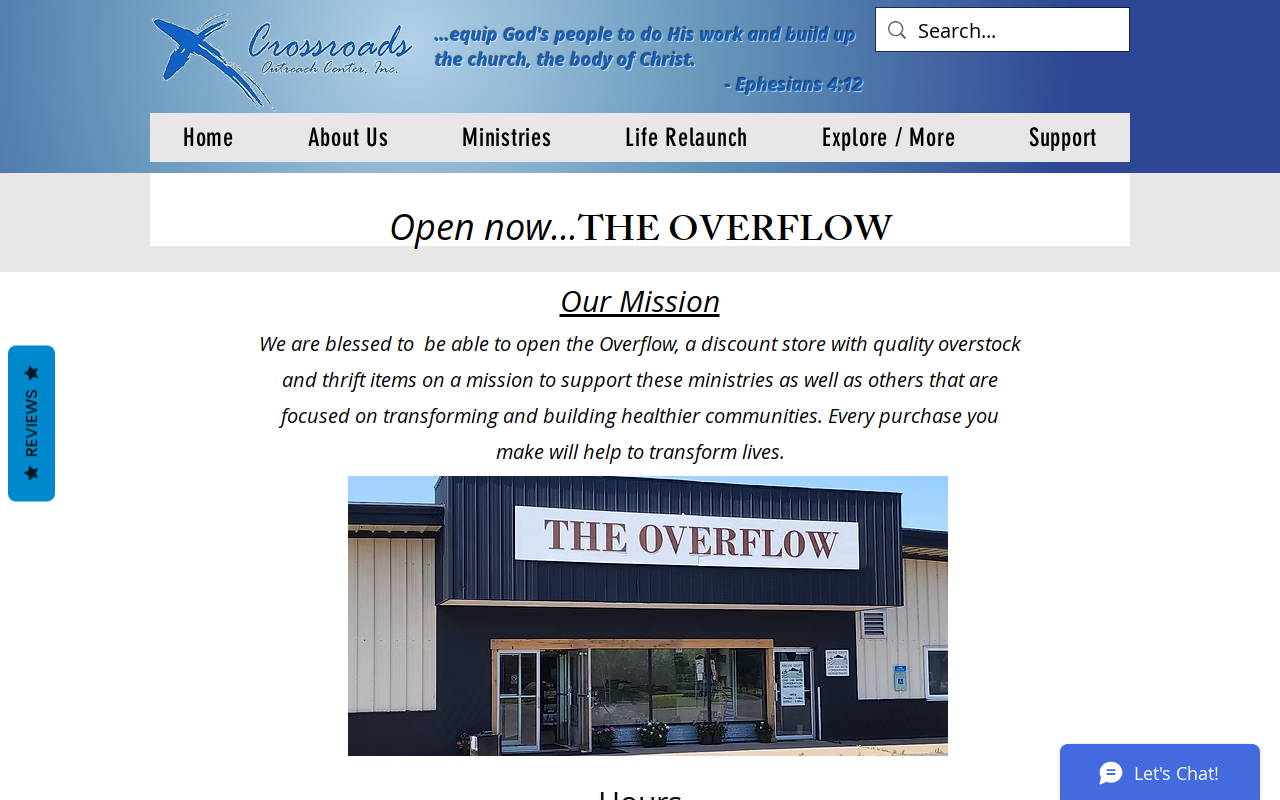 The Overflow website preview