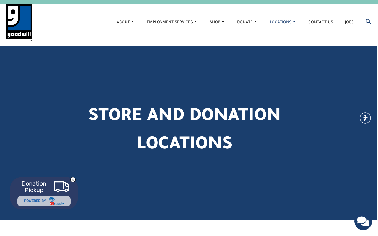 Oshkosh West Goodwill Retail Store & Training Center website preview