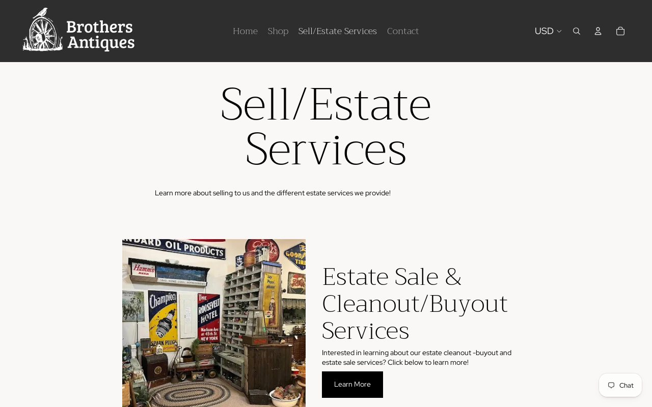 Brothers Estate Services website preview