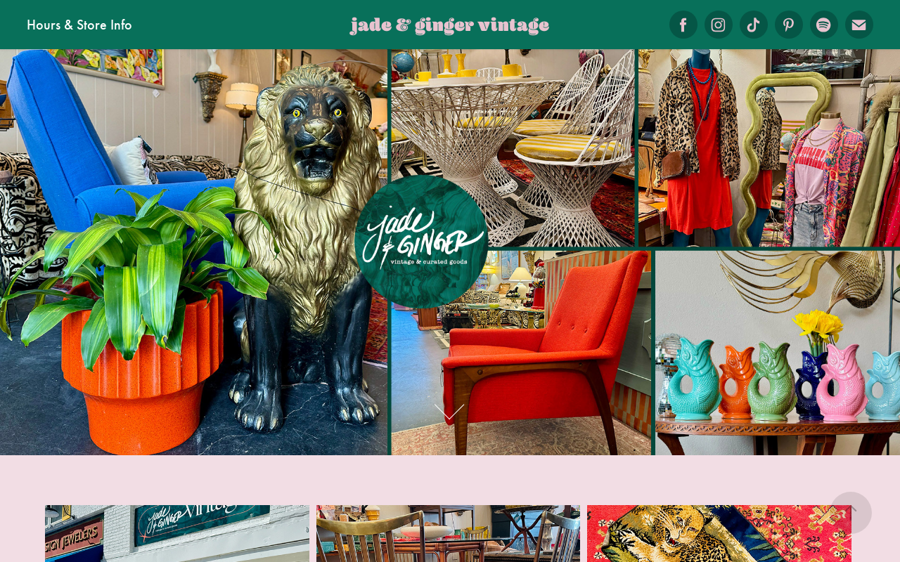 Jade and Ginger website preview