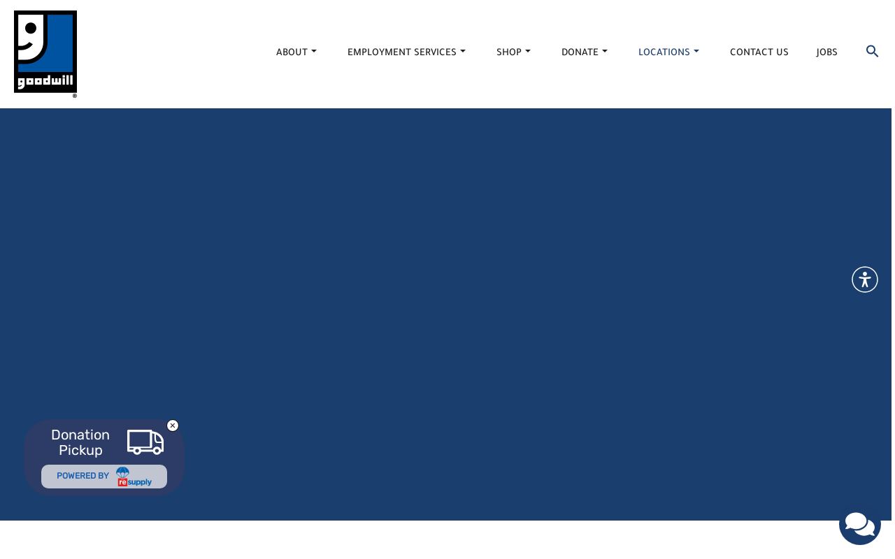 Howard Goodwill Donation Express website preview