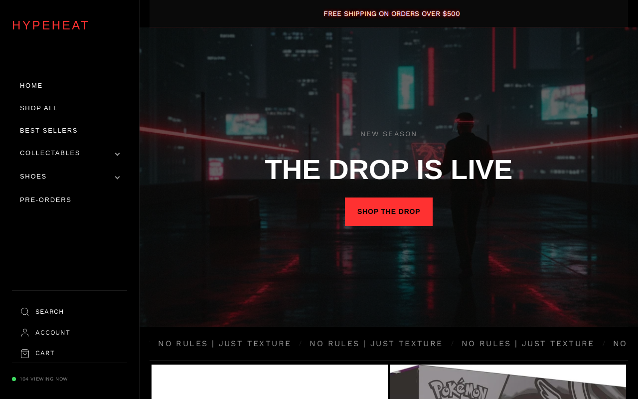 HypeHeat website preview
