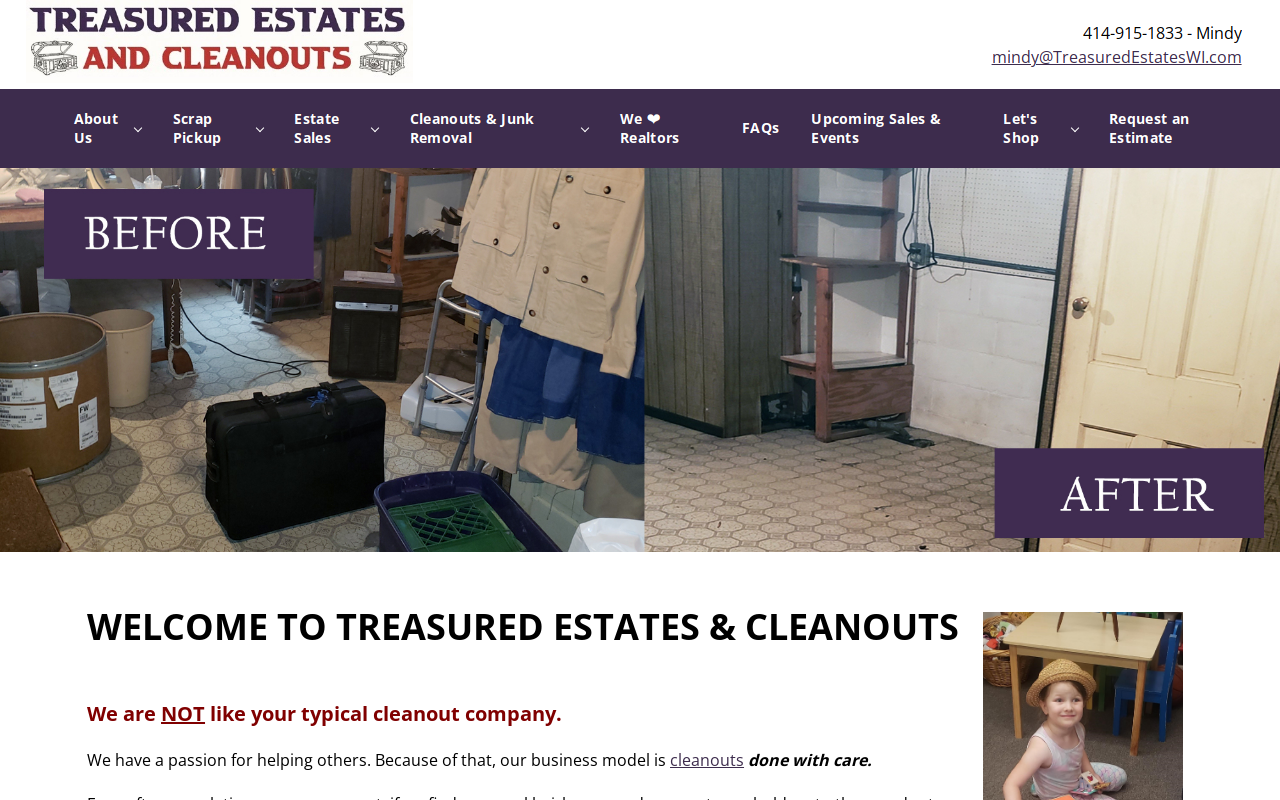 Treasured Estates website preview
