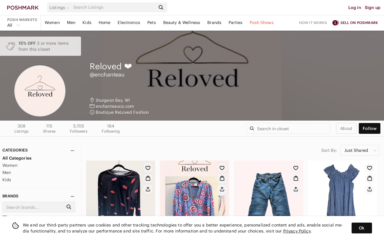 ReLoved website preview