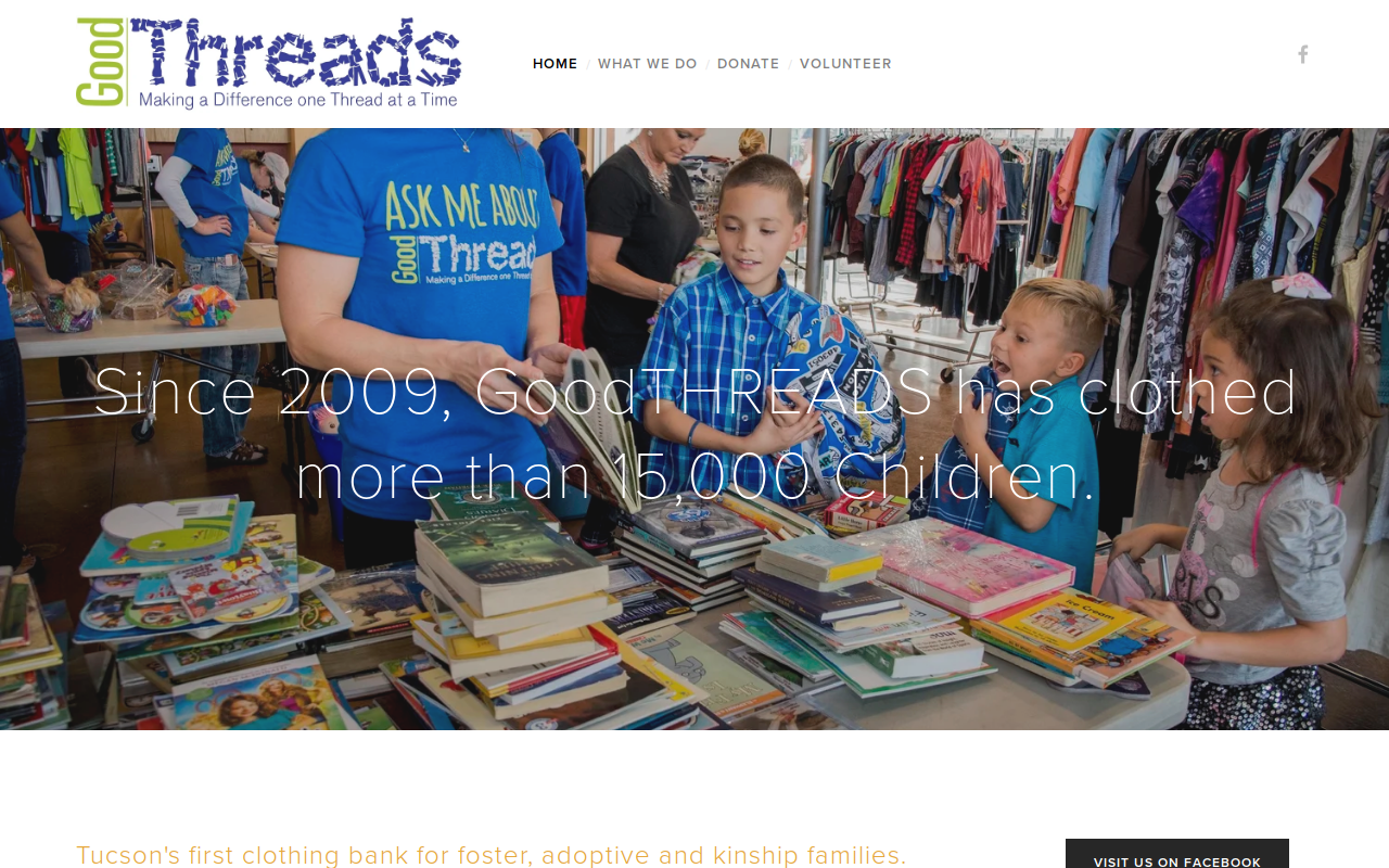 GoodThreads AZ website preview