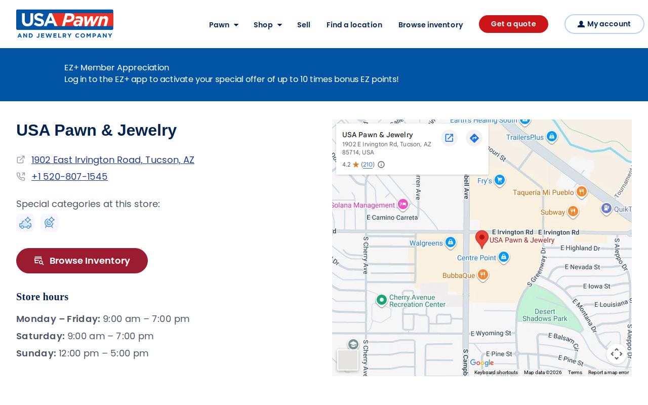 Us Pawn website preview