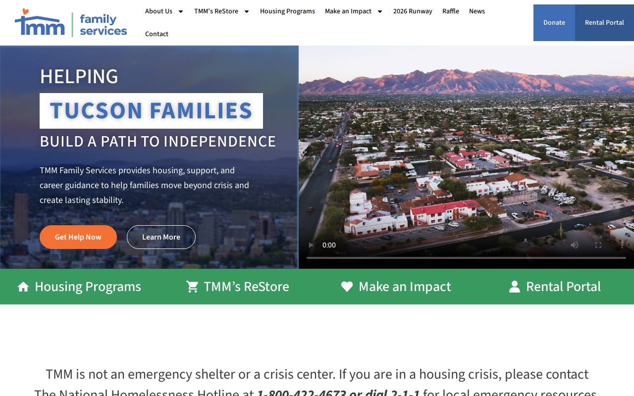 TMM's ReStore website preview