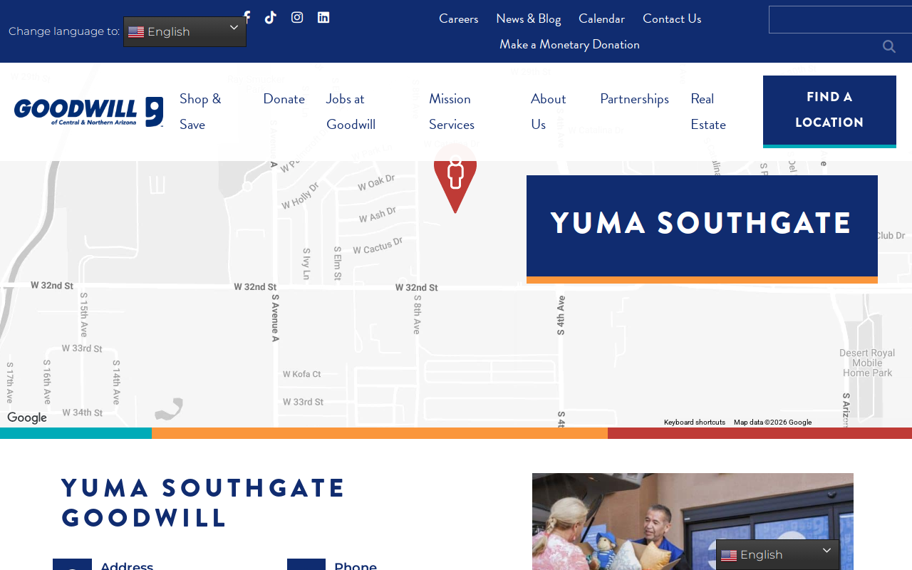 Goodwill Retail Store and Donation Center website preview