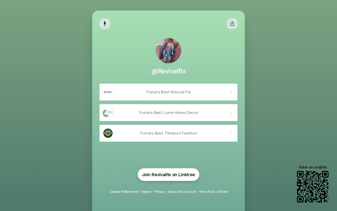 Revival Fix website preview