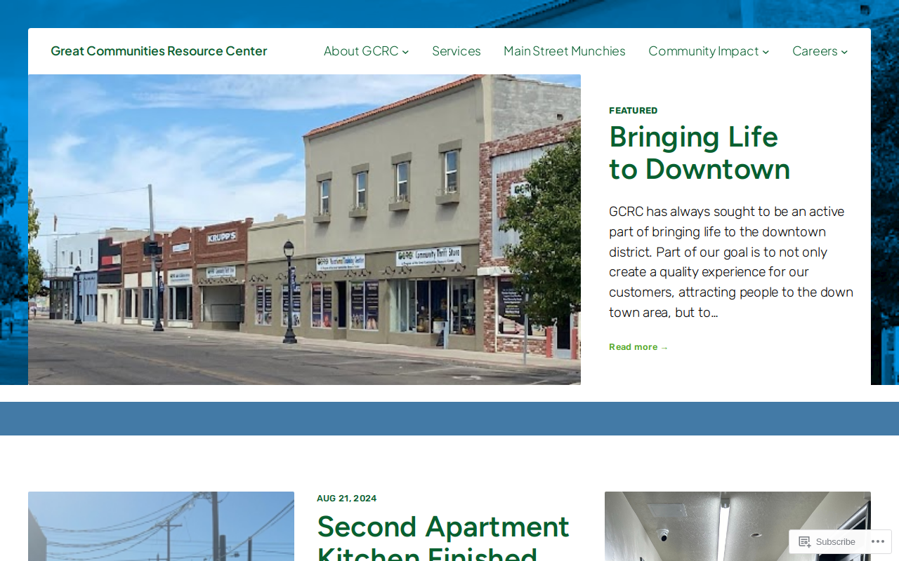 Graham County Rehabilitation Center Thrift Store website preview